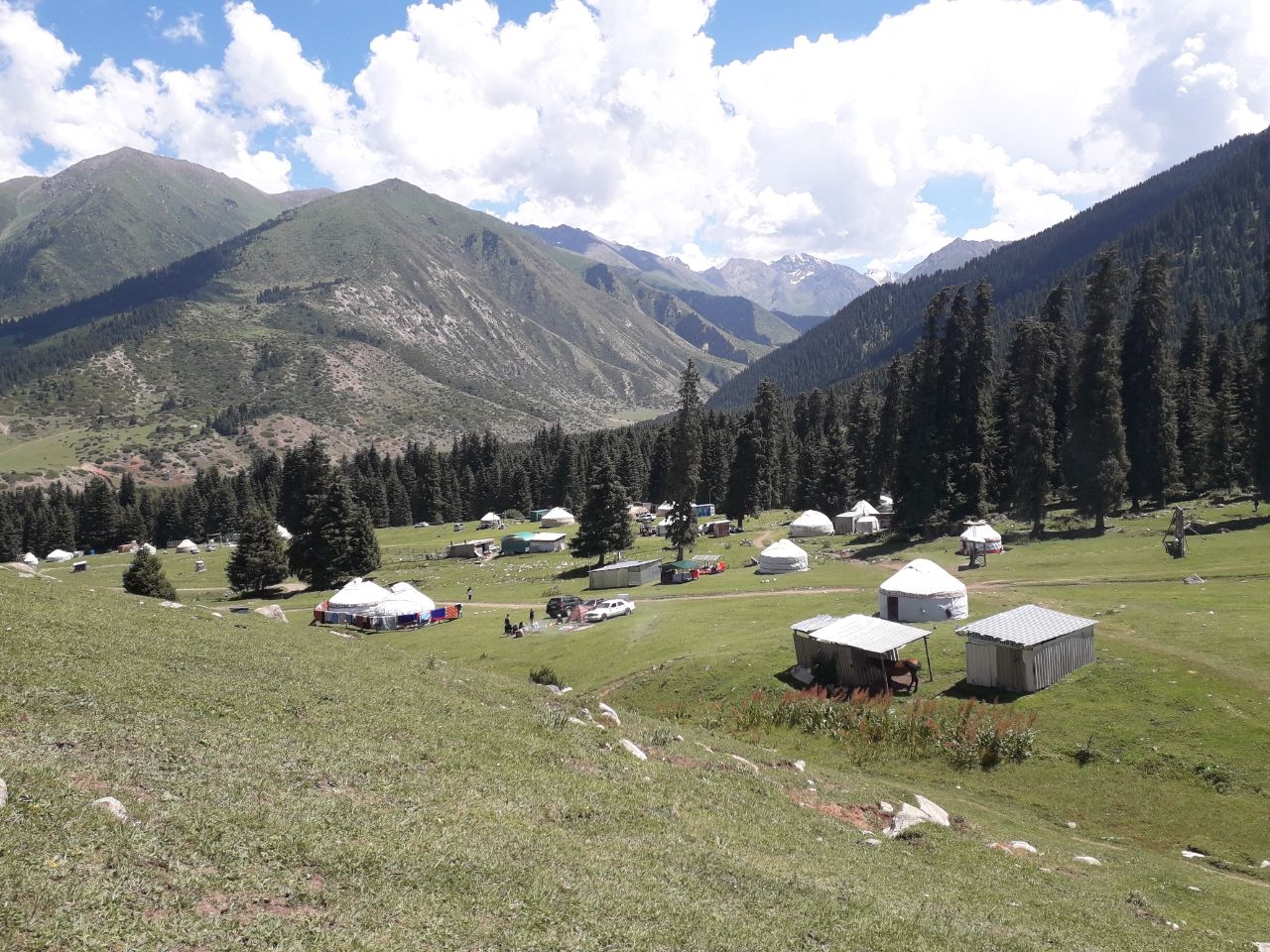 Юрточный лагерь Долина Кок-Жайык (Долина Цветов), Киргизия