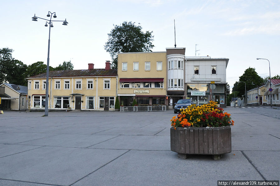 Город на Дубовом острове Расеборг (|Экеняс), Финляндия