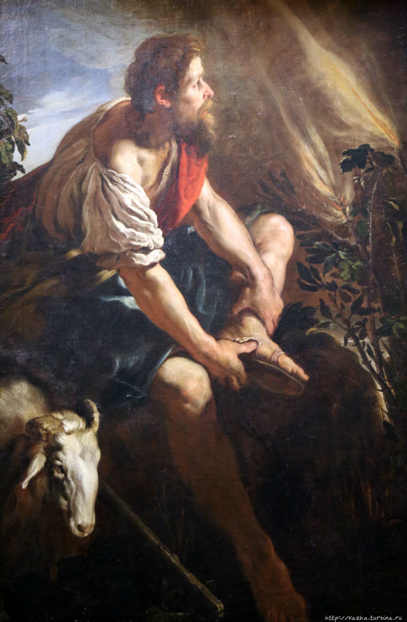 Доменико Фетти. Моисей и неопалимая купина Вена, Австрия