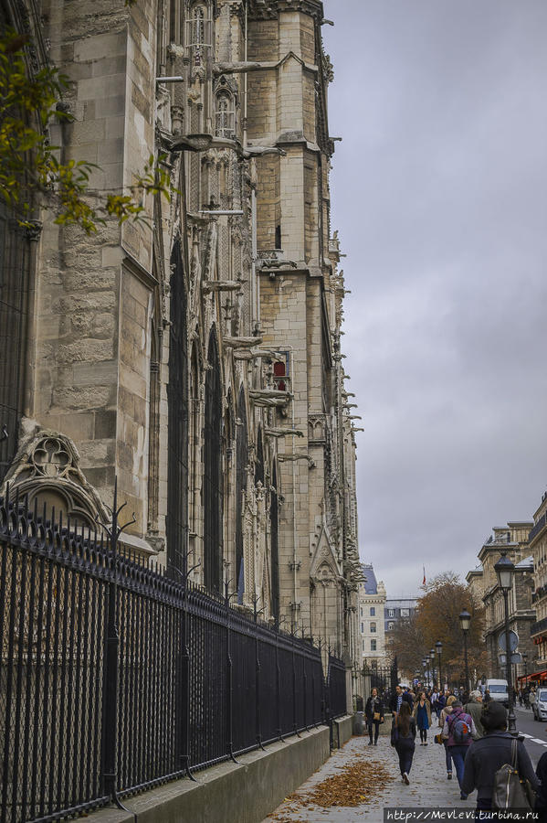 Вокруг Собора Парижской Богоматери Париж, Франция