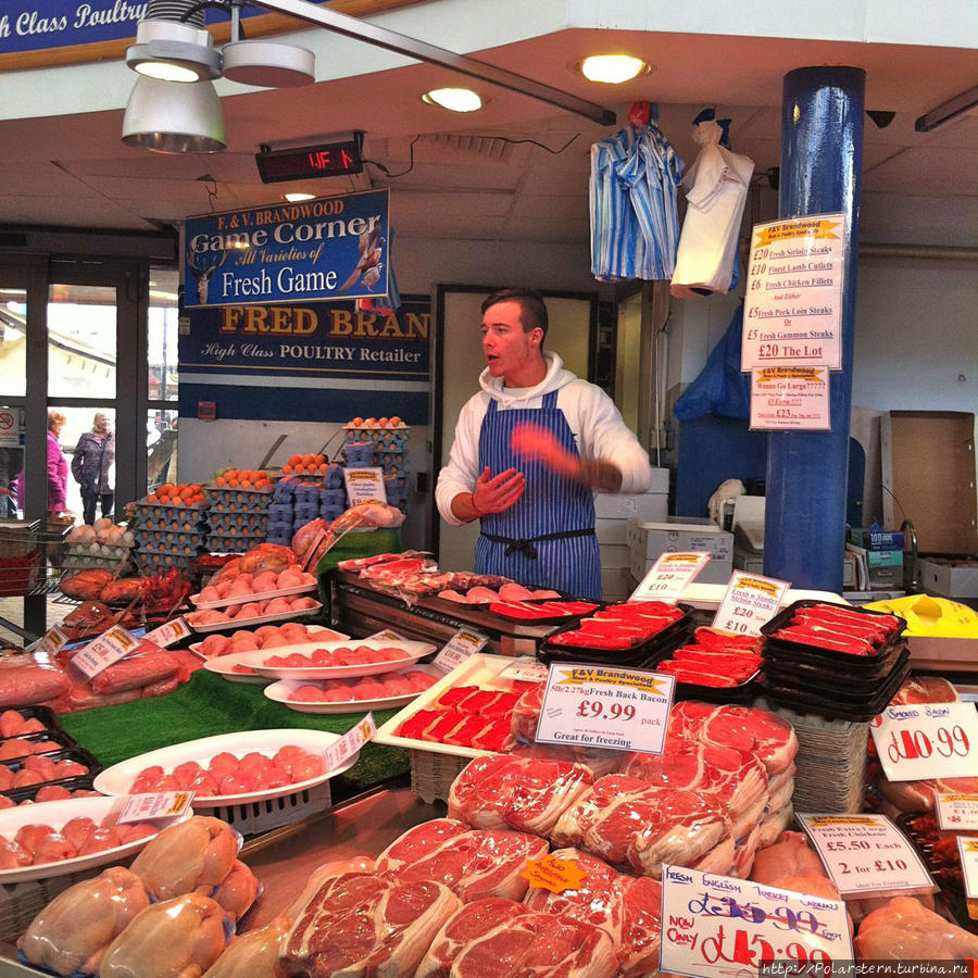 Павильон Рыба и мясо Бери, Великобритания