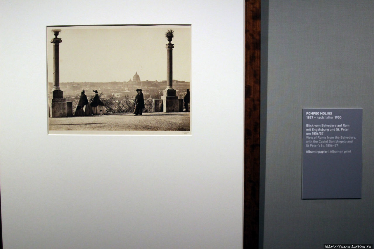 Работы итальянских фотографов,о Риме и Италии. Очень интересная выставка в галерее,Рим начало века Мюнхен, Германия