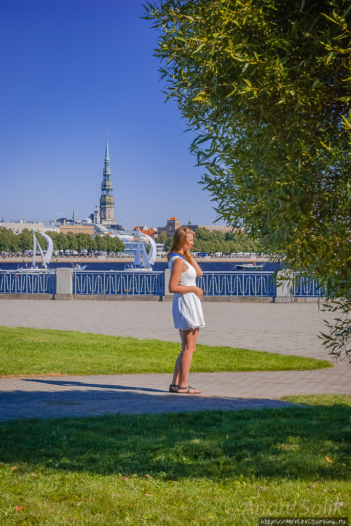 Праздник Риги 2015. парусная регата на Даугаве. Рига, Латвия