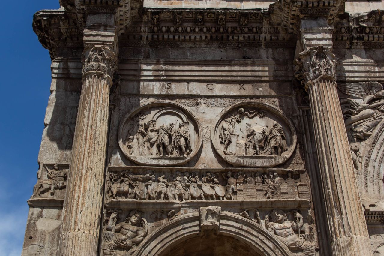 Рим. Триумфальная арка Константина Рим, Италия
