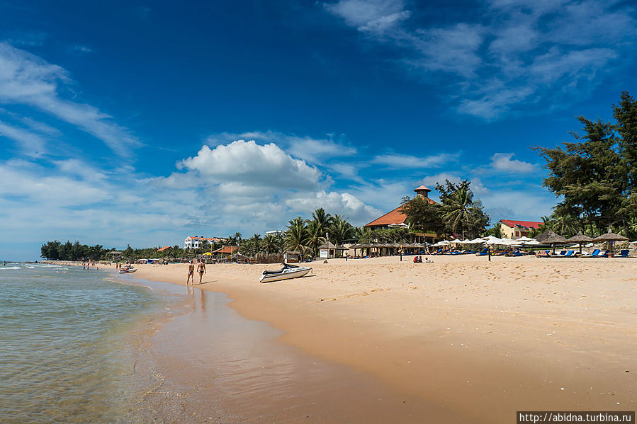 Пляж курортной зоны Муйне Муй-Не, Вьетнам