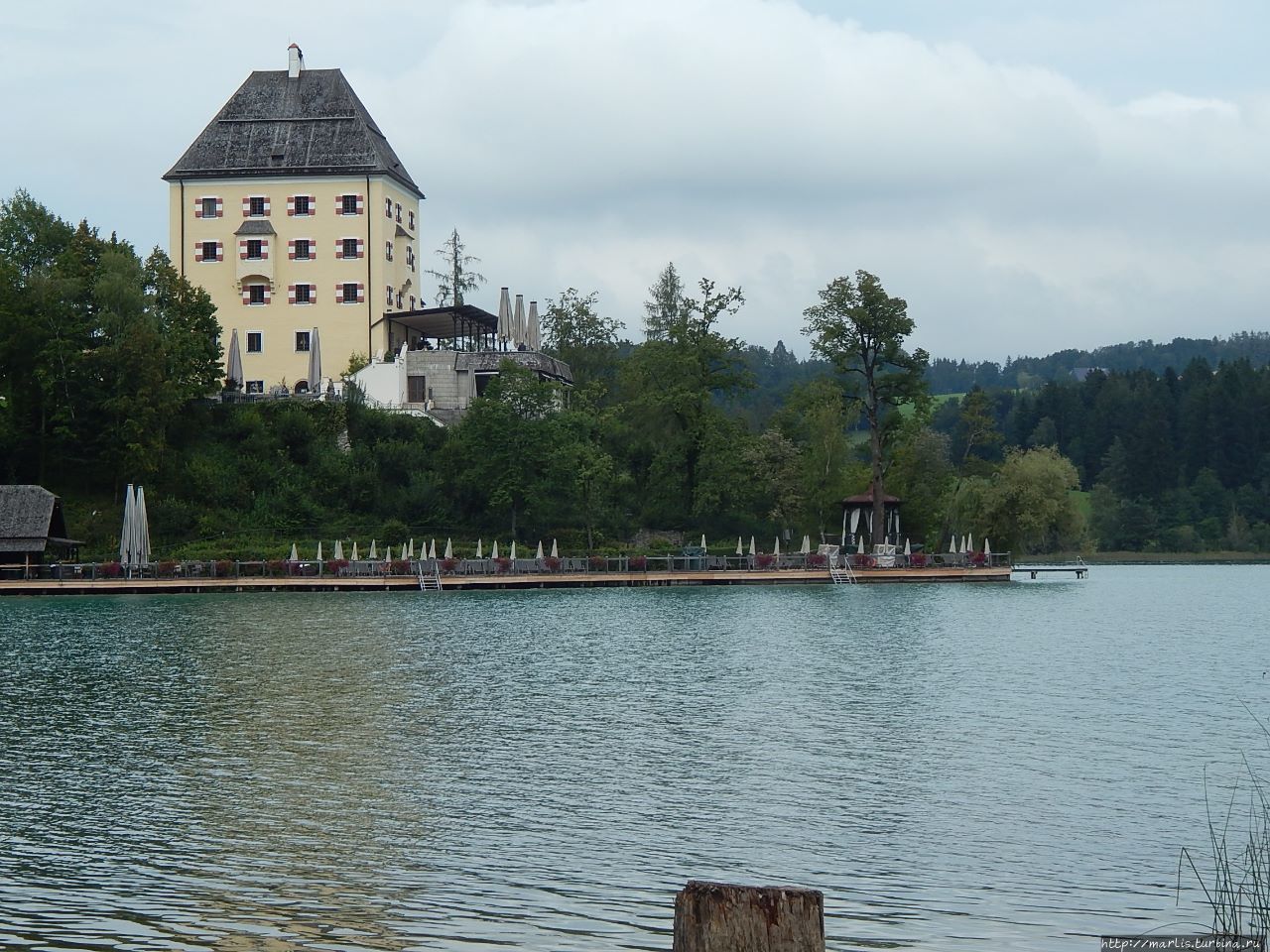 Pыбоводческое хозяйство замка Фушль Озеро Фушль, Австрия
