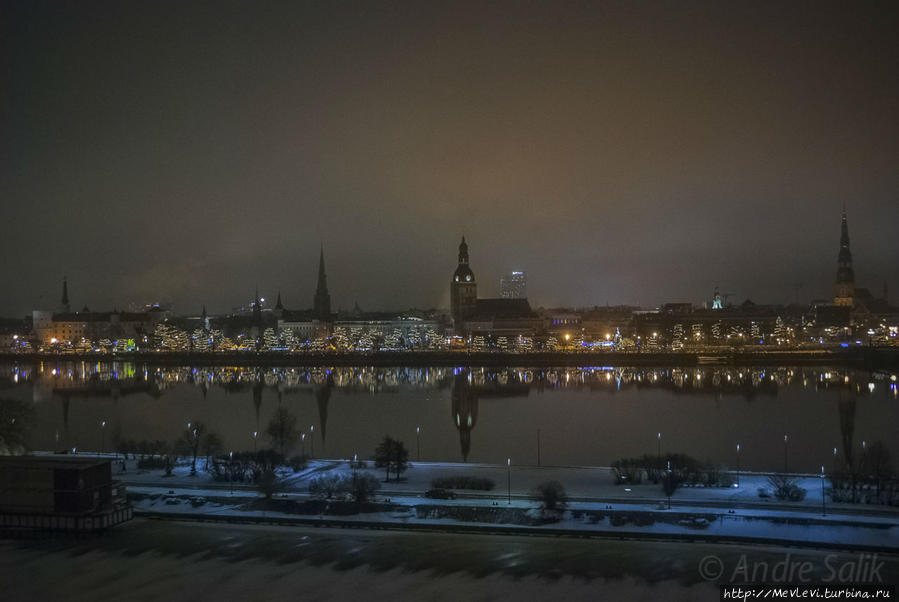 Празднование Нового года Рига, Латвия