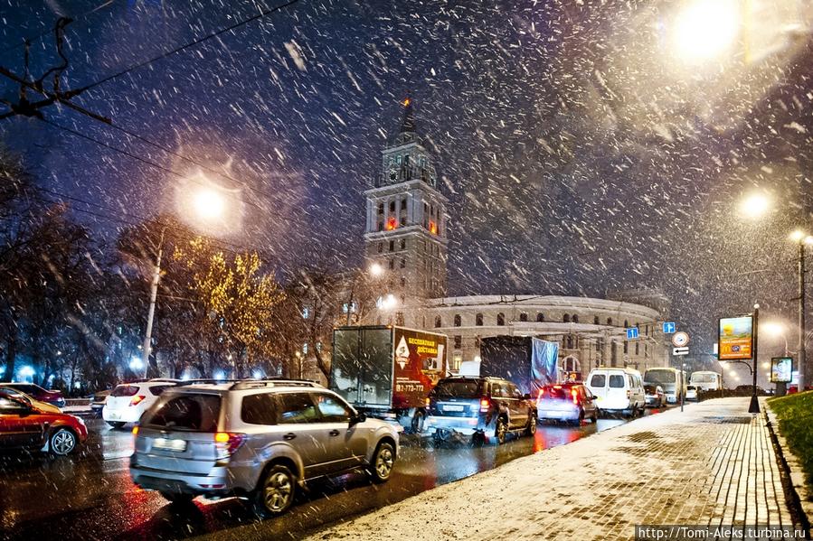 Как у нас внезапно наступила зима Воронеж, Россия