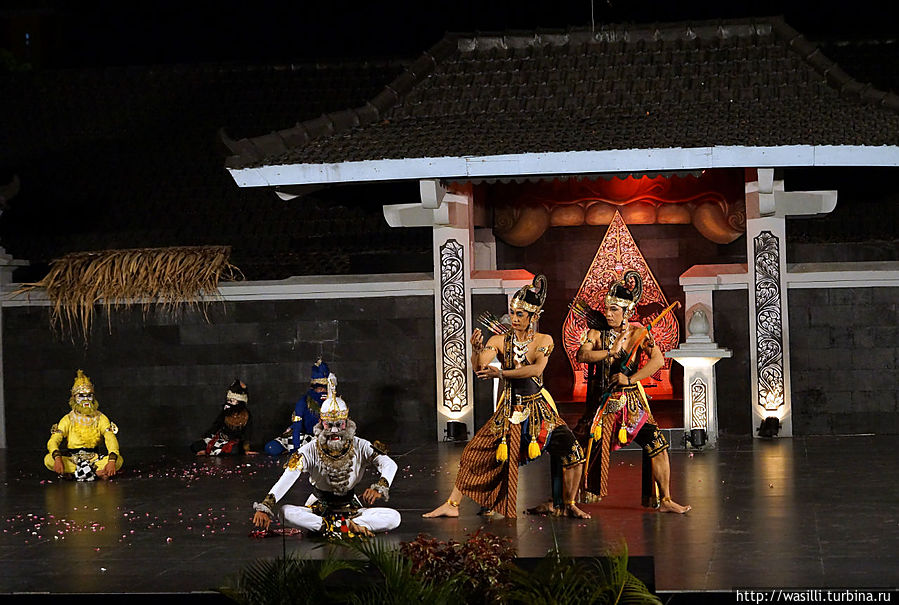 Театр Рамаяна. Джокьякарта. Ява, Индонезия