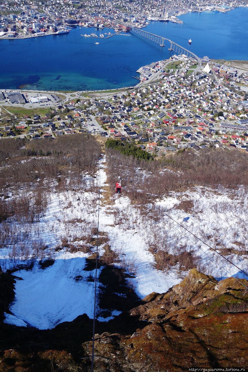 Фуникулер Фьелльхейсен Тромсё, Норвегия Фуникулер Фьелльхейсен Тромсё, Норвегия