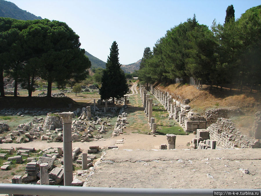 Агора Эфес античный город, Турция