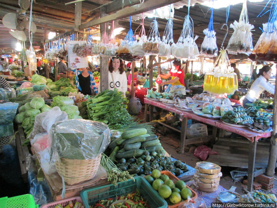 Market Don Dog Вьентьян, Лаос