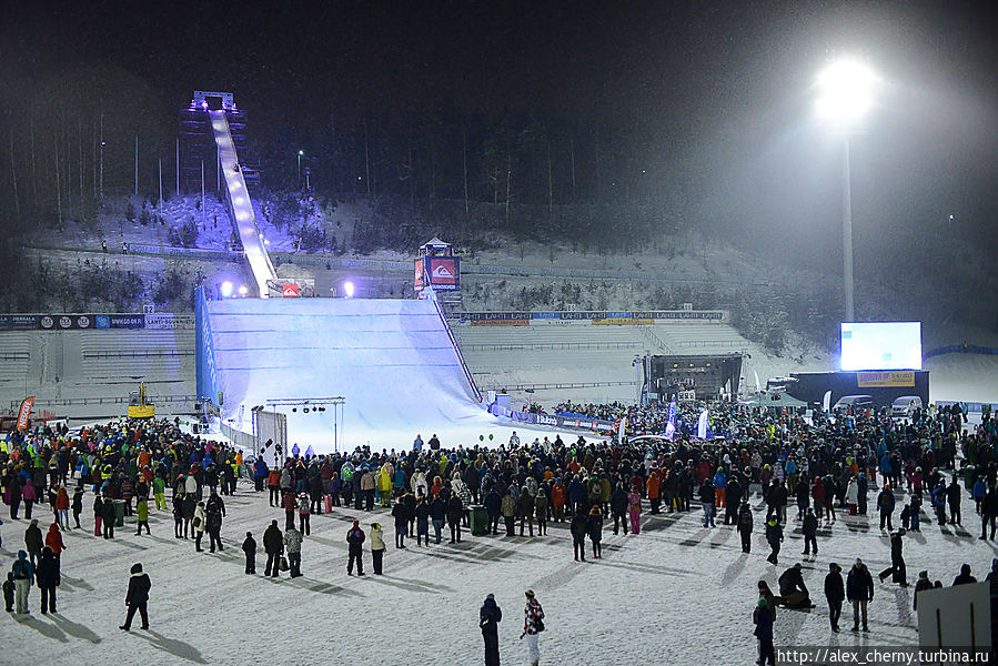 Общий вид на соревнования