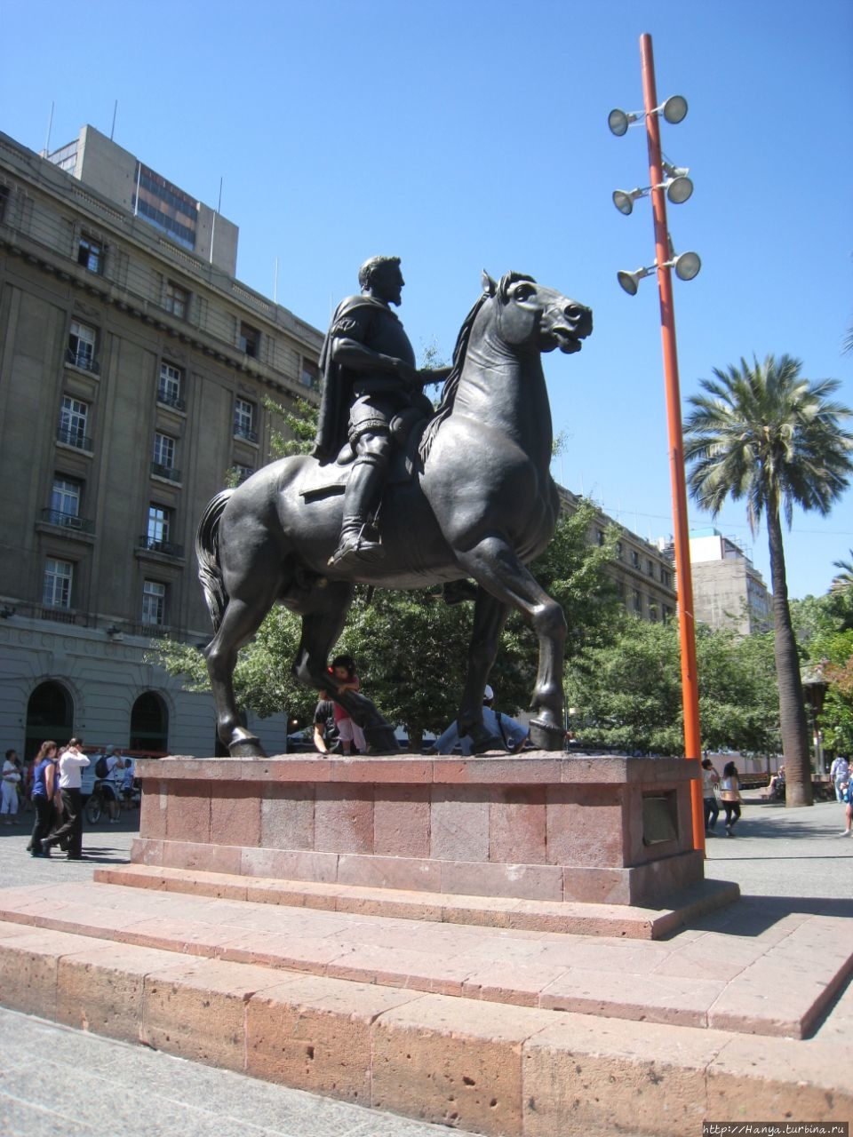 Площадь Армас Сантьяго, Чили
