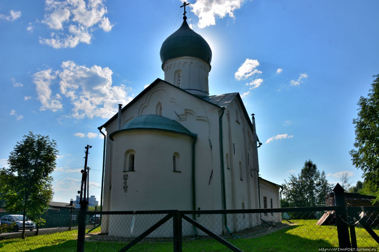 Храм Иоанна Богослова на Витке Великий Новгород, Россия