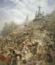 Картина Константина Маковского Воззвание Минина (находится в Нижегородском художественном музее)
