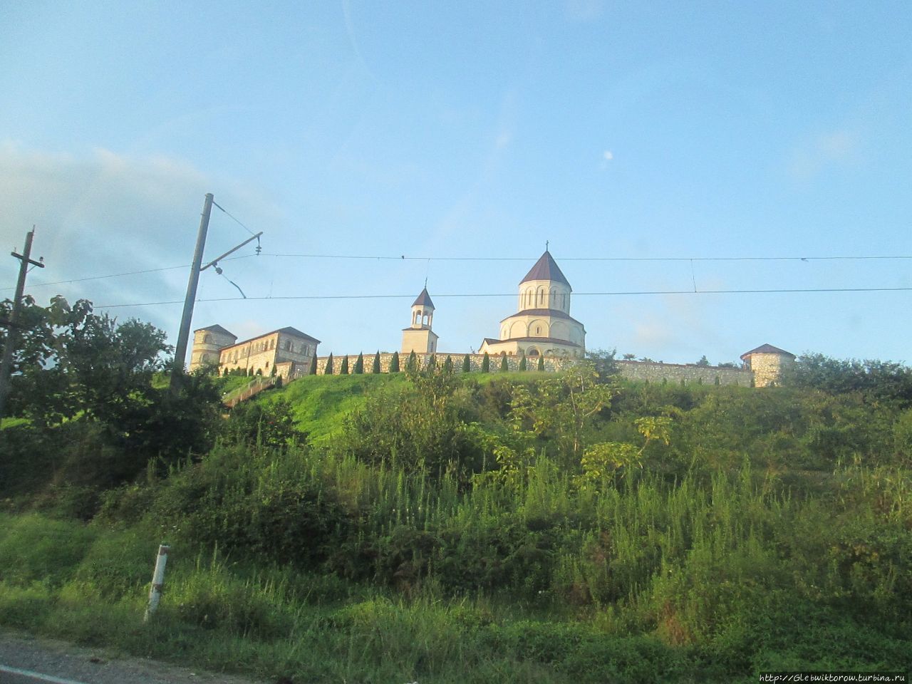 Хоби — типичный малый город Мегрелии Хоби, Грузия