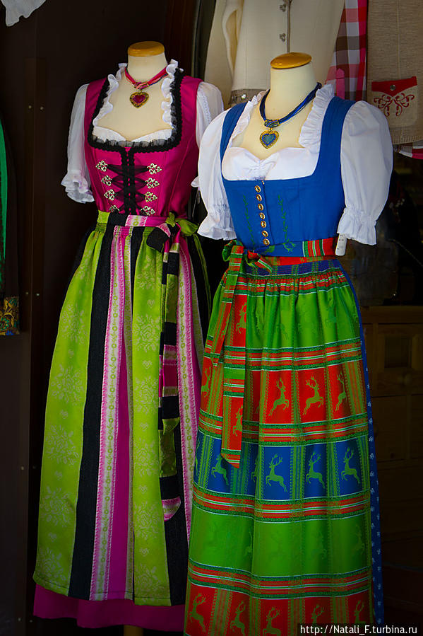 национальные костюмы Австрии Санкт-Вольфганг, Австрия