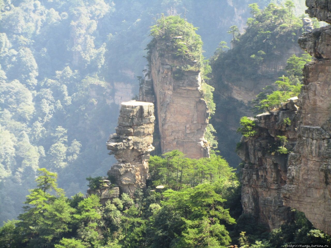 Желтые Скалы Хуанчшичжай Чжанцзяцзе Национальный Лесной Парк (Парк Аватар), Китай