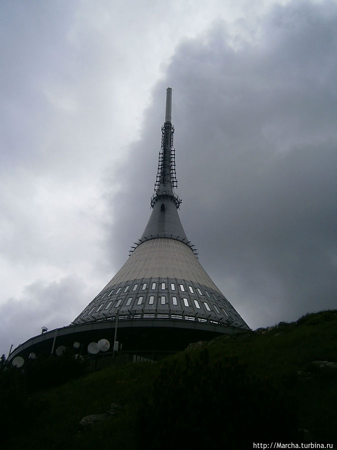 Телевизионная башня Йештед Либерец, Чехия