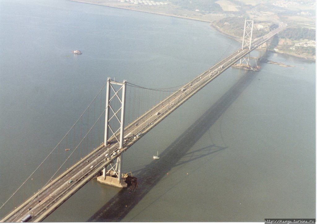 Мост Forth Road Bridge. Ф