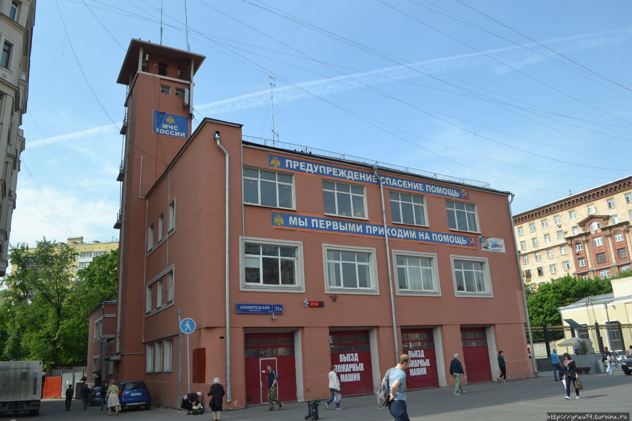 Каланча 19-й пожарной части / The tower of the 19th fire station