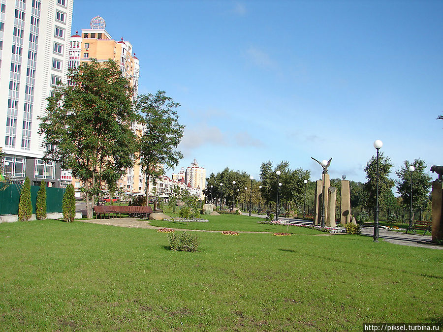 Вид на набережную Киев, Украина