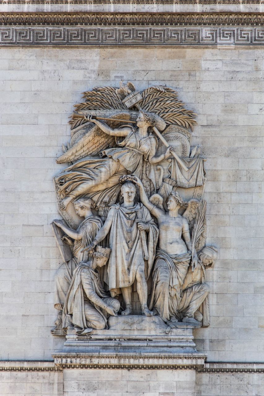 Париж. Триумфальная арка Париж, Франция