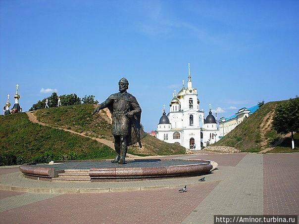 Город Дмитров напоминает русскую сказку