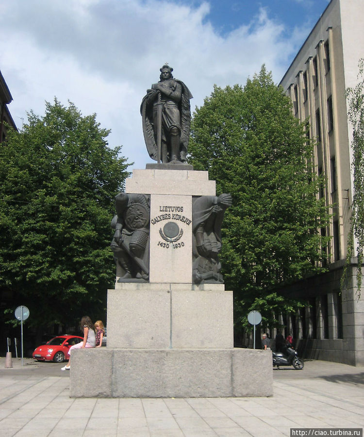 Памятник Витаутасу Великому Каунас, Литва