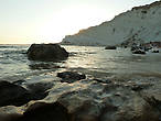 Scala dei turchi (Agrigento) 
закат