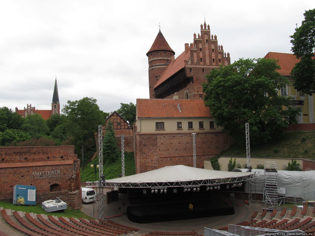 Замок Варминского капитула Ольштын, Польша