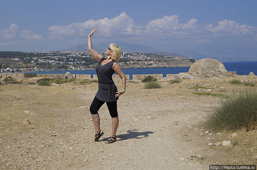 В крепости Остров Крит, Греция