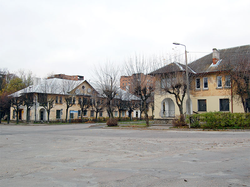 В центре города Кохтла-Ярве, Эстония