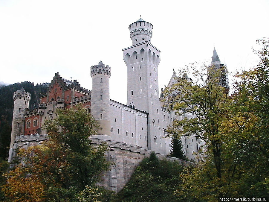 Баварские замки: Нойшванштайн и Хоэншвангау Фюссен, Германия