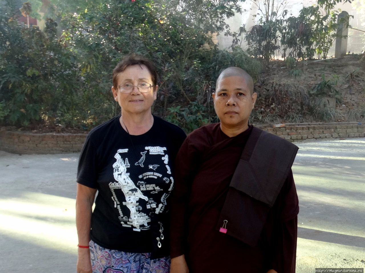 Мьянма. Ночь в женском монастыре... Моулмейн, Мьянма