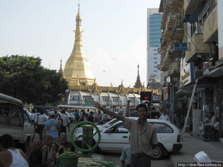 Двадцать дней в Бирме. Первый день в Янгоне Янгон, Мьянма