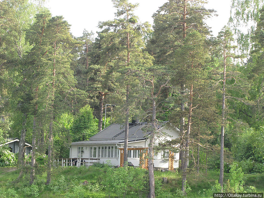 Частные дома на островах. Хельсинки, Финляндия