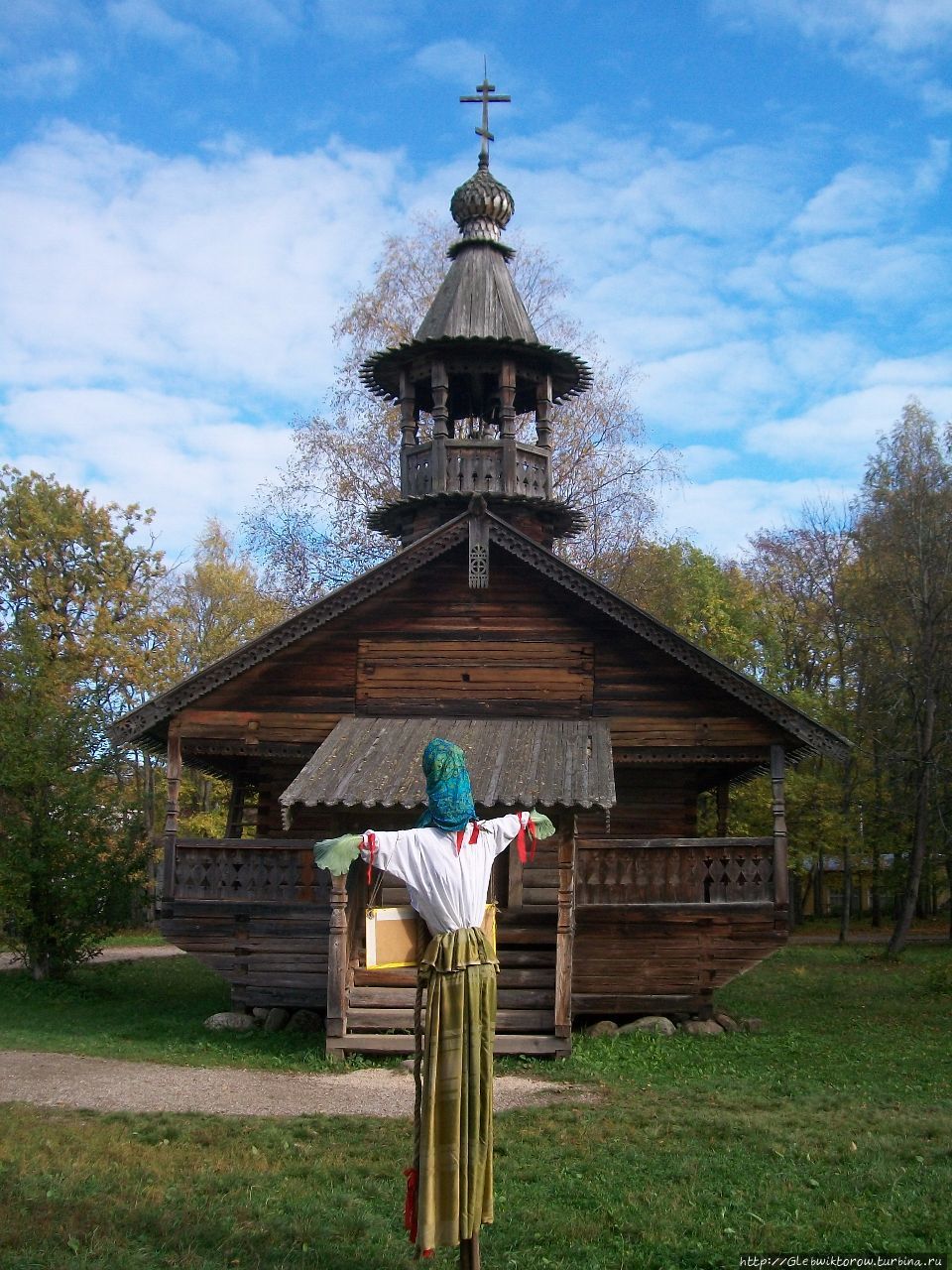 Поездка в осенние Витославицы Великий Новгород, Россия