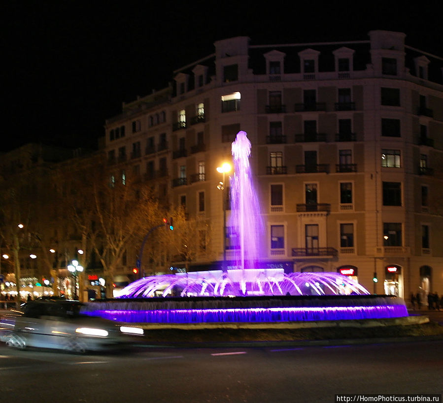Площадь Каталонии Барселона, Испания