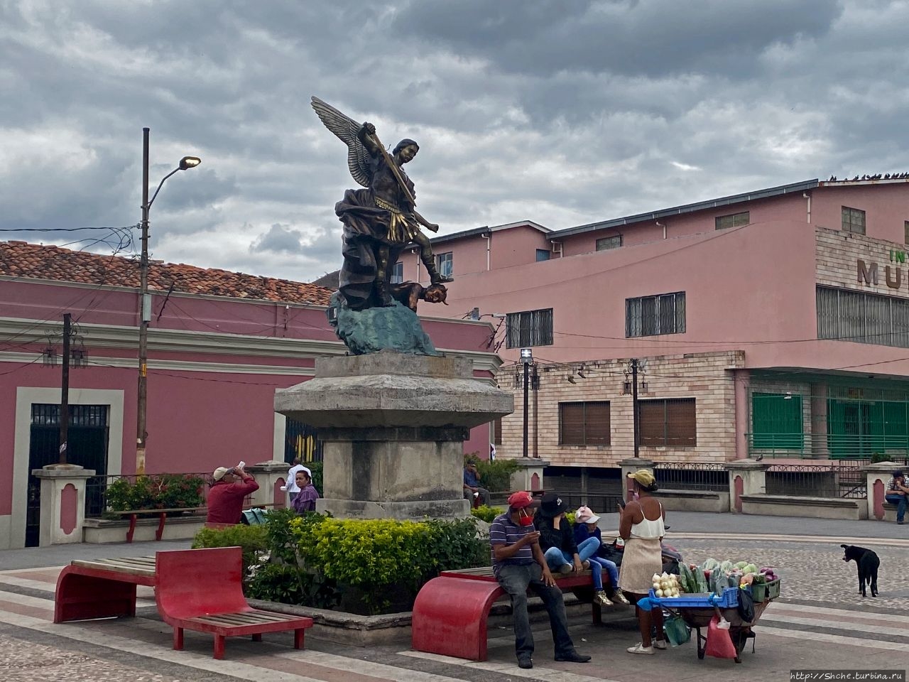 Площадь Лос Долорес Тегусигальпа, Гондурас