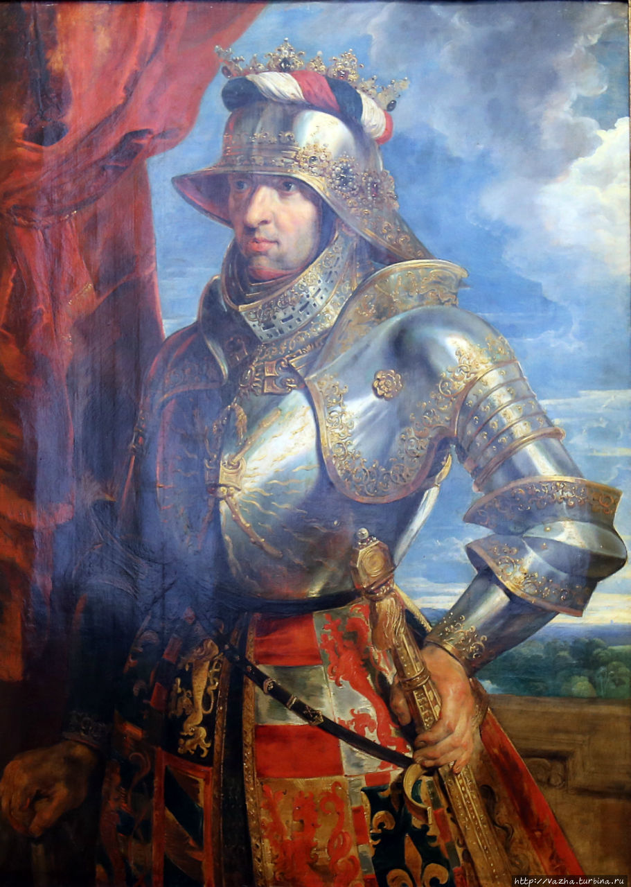 Рубенс. Император Максимилиан первый в доспехах Вена, Австрия