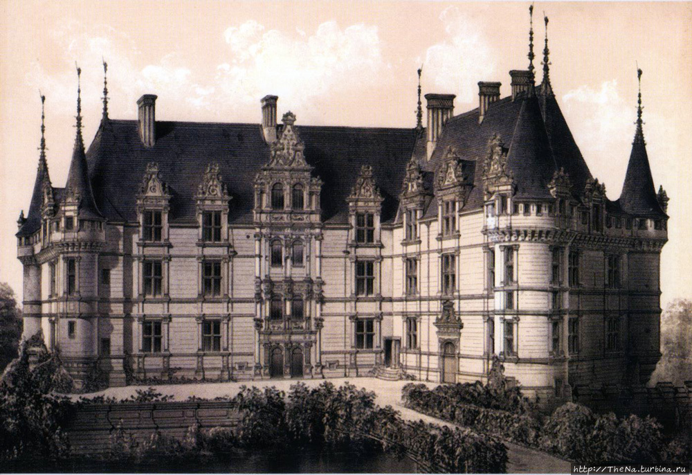 1860 г. Азе-ле-Ридо, Франция
