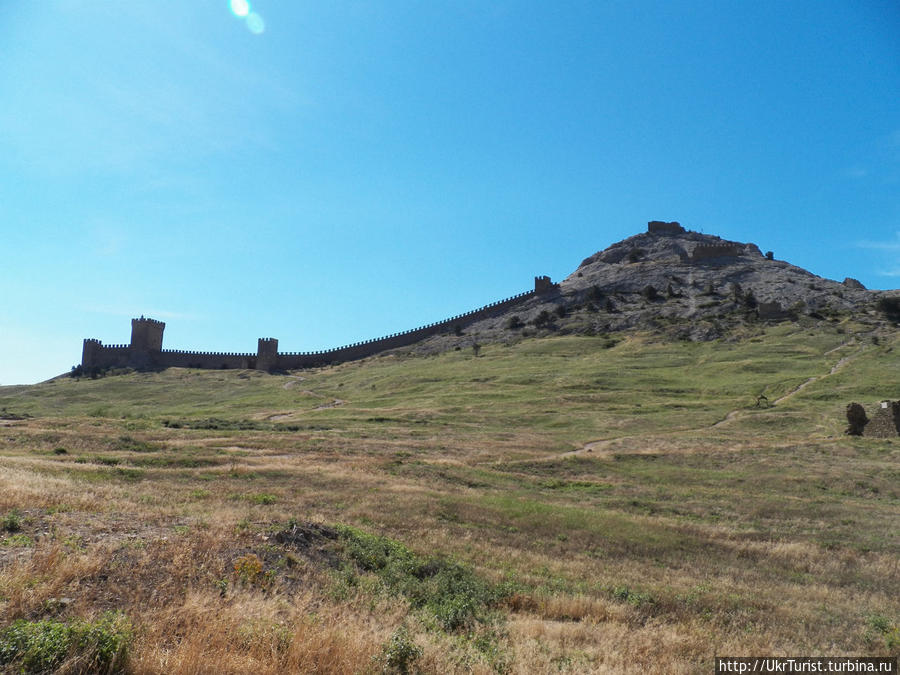 Наиболее сохранившияся средневековая крепость Крыма