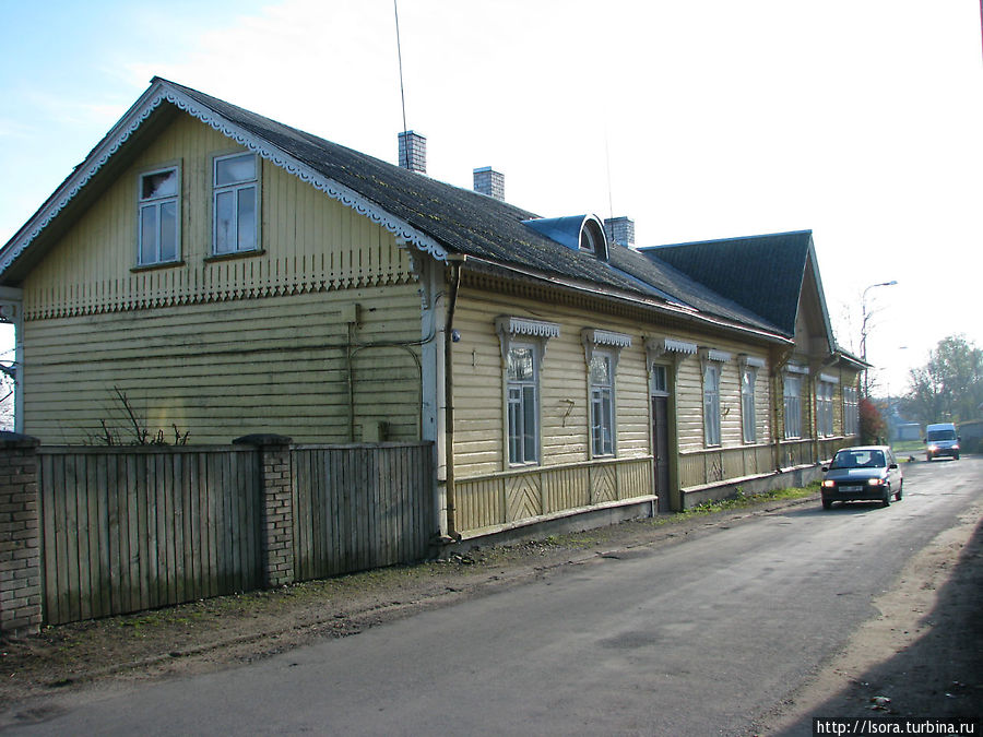 Дом, где родилась художница Илон Викланд, иллюстратор книг Астрид Линдгрен. Хаапсалу, Эстония