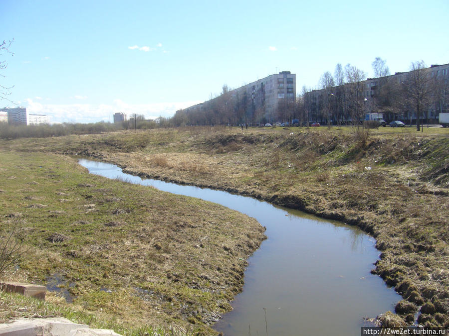 Прифронтовая речка Ивановка Санкт-Петербург, Россия