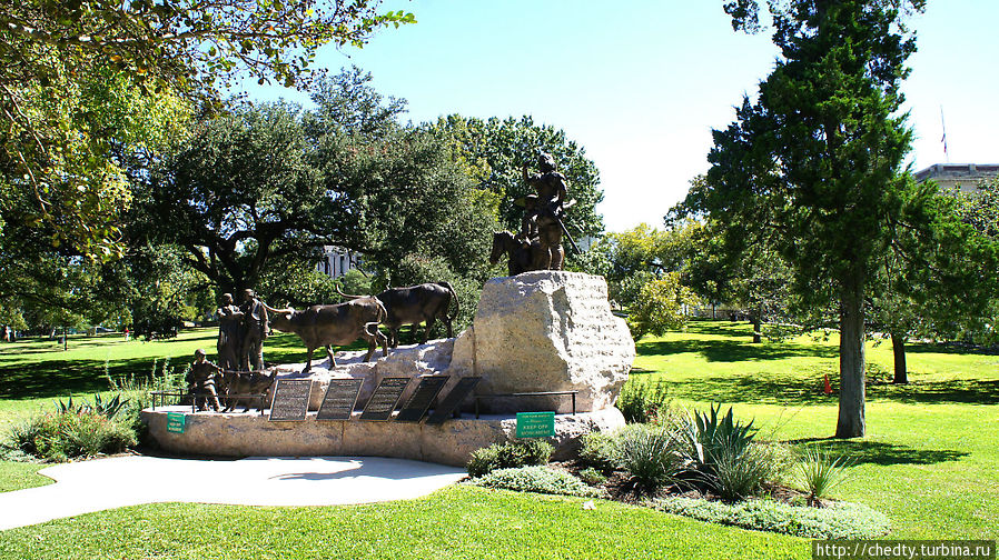 Где в Техасе памятник Линкольну? Остин, CША