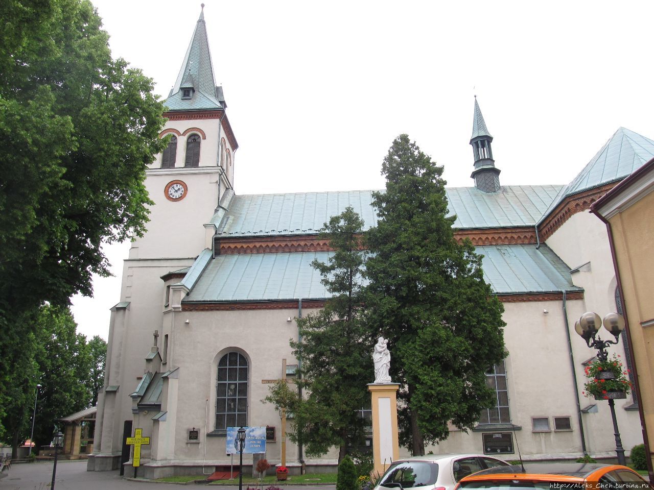 Костел Св. Станислава Ланьцут, Польша