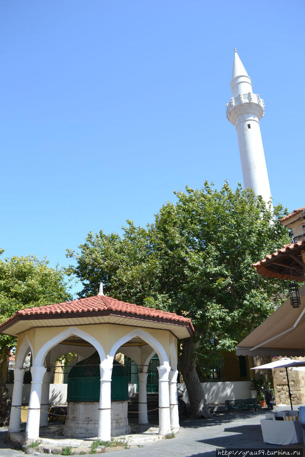 Мечеть Ибрагима Паши Родос, остров Родос, Греция