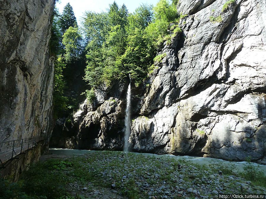 пошли водопады Майринген, Швейцария